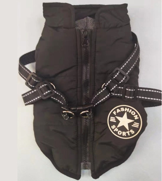Classic Cotton Pet Coat – Cozy Autumn & Winter Dog Jacket