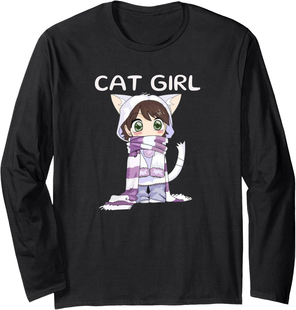 Cat Chibi Japanese Anime Artist T-Shirt - Novelty Apparel Unisex
