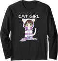 Cat Chibi Japanese Anime Artist T-Shirt - Novelty Apparel Unisex