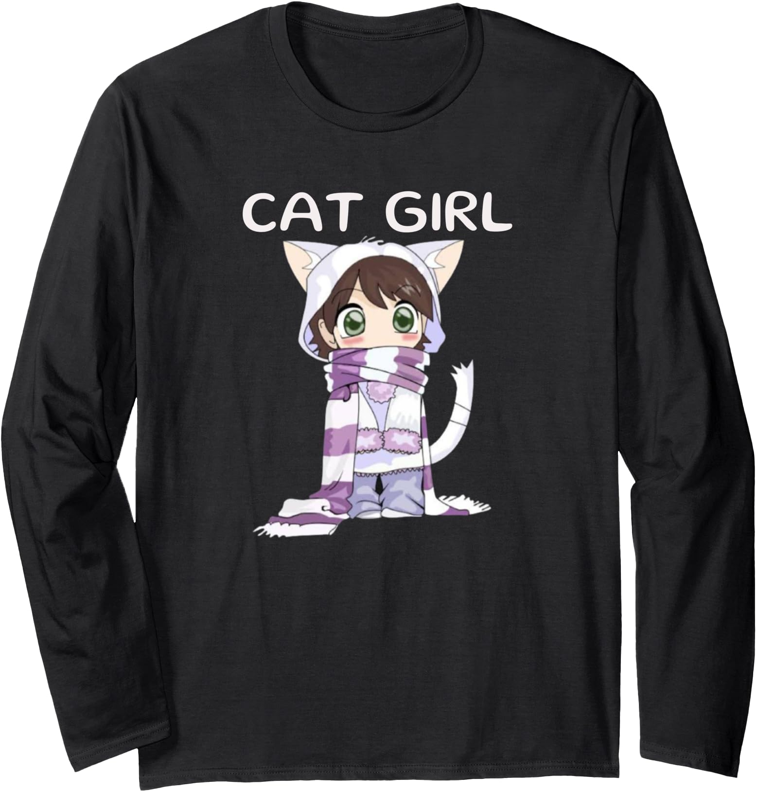Cat Chibi Japanese Anime Artist T-Shirt - Novelty Apparel Unisex