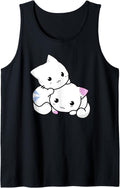 Original Anime Chibi Kitty Cats Hoodie - Novelty Apparel for Adults