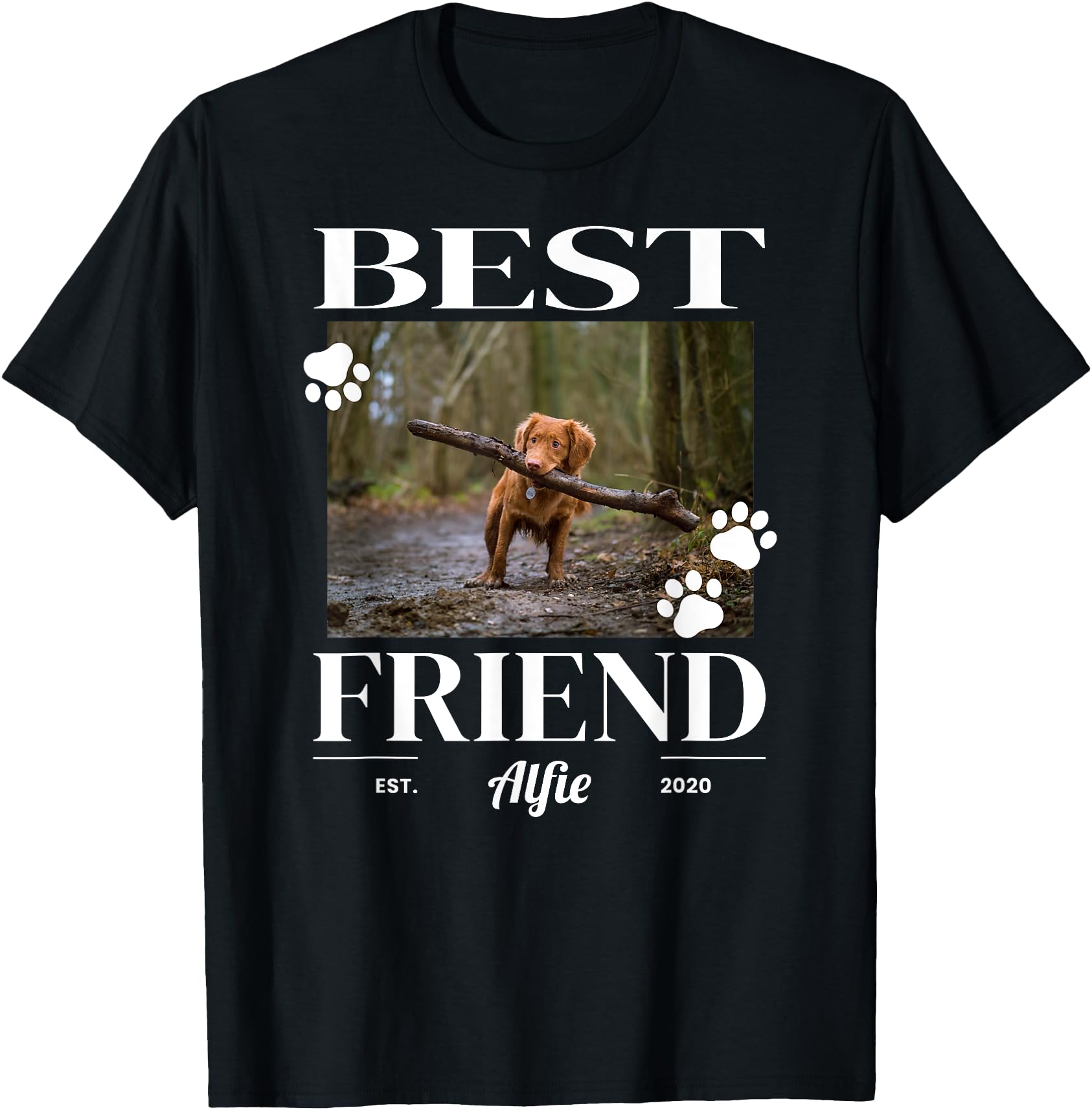 Custom Best Friend Dog Cat Or Pet Sweatshirt - Novelty Apparel Men Women