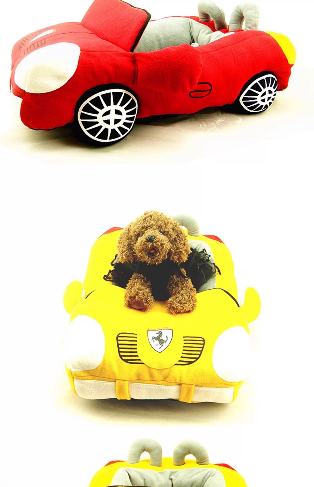 Dog bed car