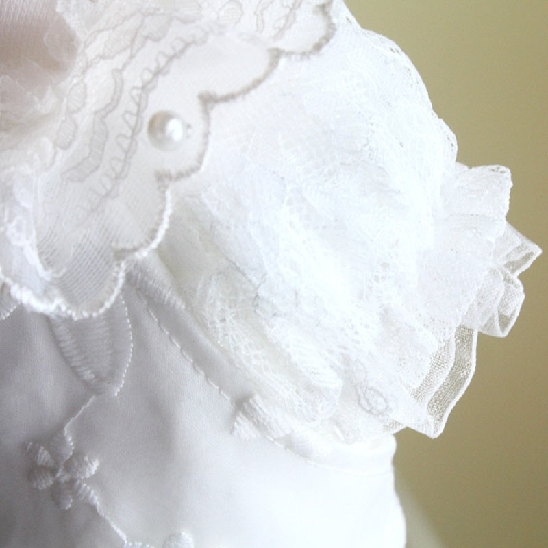 Handmade Ivory Angel Bridal Dog Dress – Luxury Long Train Wedding Gown for Dogs