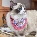 Handmade Cute Pet Bib with Ruffles