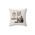 Cat Lover Decorative Pillow - Stylish Home Decor for Cat Owners